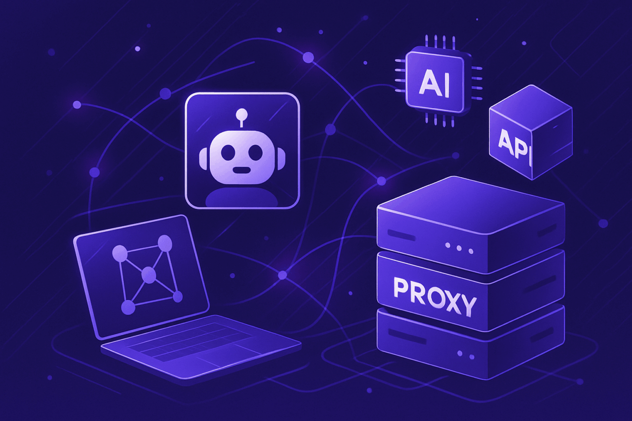 Proxy gratuiti che funzionano con chatbot, agenti e API di intelligenza artificiale
